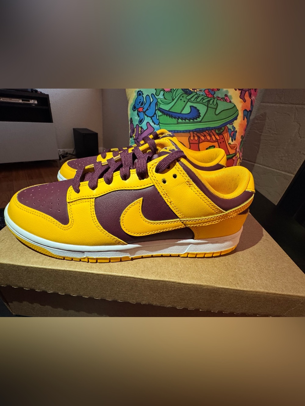 Nike Dunk Low Arizona State University, 8 Men’s/9.5 Women’s. Wore Once, Like New